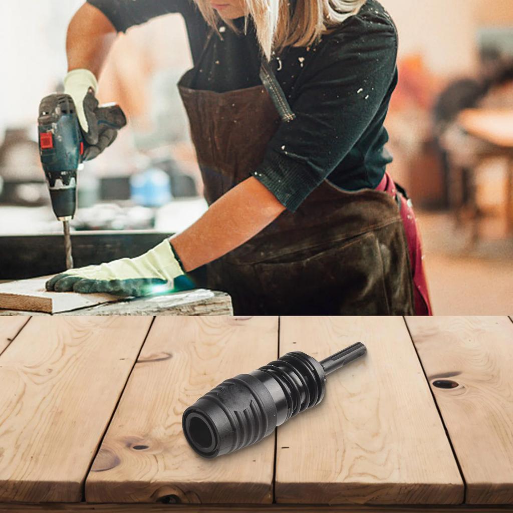 Carpentry Drill Chuck Adapter Drill Bit Converter 1/2 X 20 UNF Thread Abrasion Resistance Domestic Applications