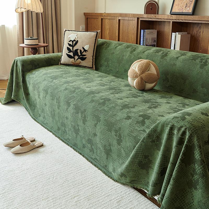 Modern Simple Chenille Sofa Cover Cloth Is Universal In All Seasons Scratching Sofa Towel Full Cover Cover Blanket Is Versatile