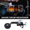 Clamp On Drum Damper Metal Felt Drum Mute Silencers Muffler Clamp On Tone Control Muffler for Snares Musical Parts