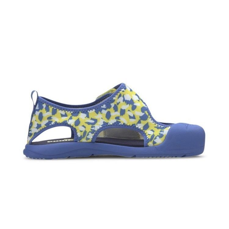 (PS) PUMA Aquacat Ps Sandal Blue/Yellow Kids' 372157-01