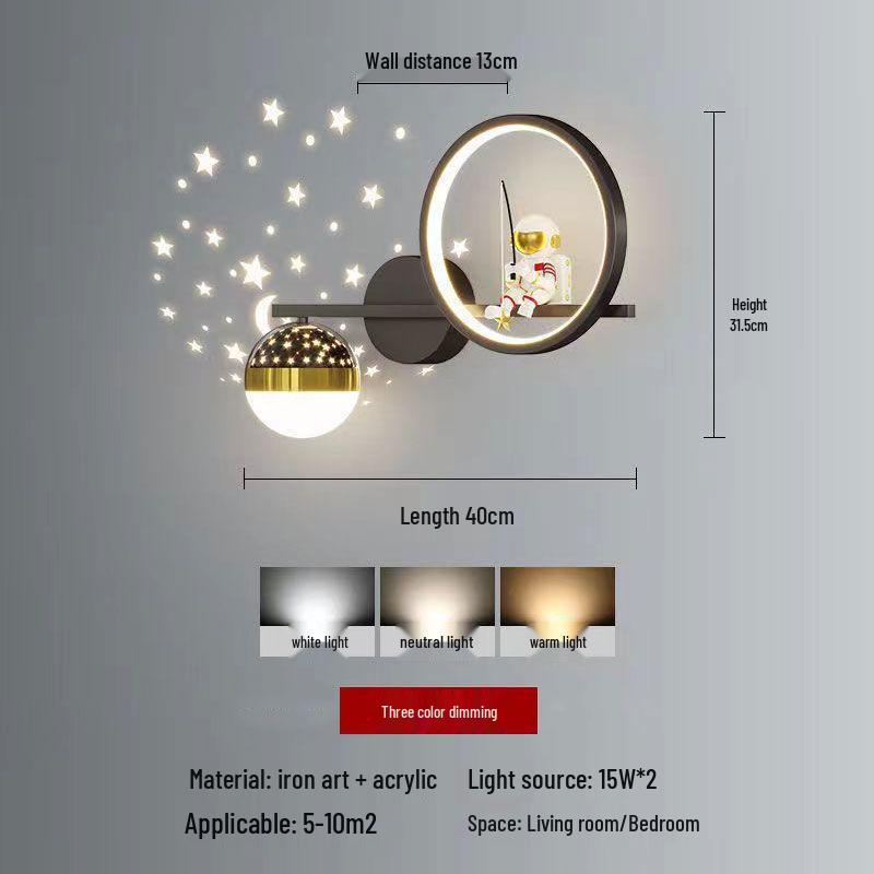 Nordic Deer Head Wall Lamp: Modern Minimalist Light for Bedroom, Corridor, Stair, or Living Room