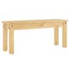 3 Piece Dining Set PANAMA Solid Pine Wood