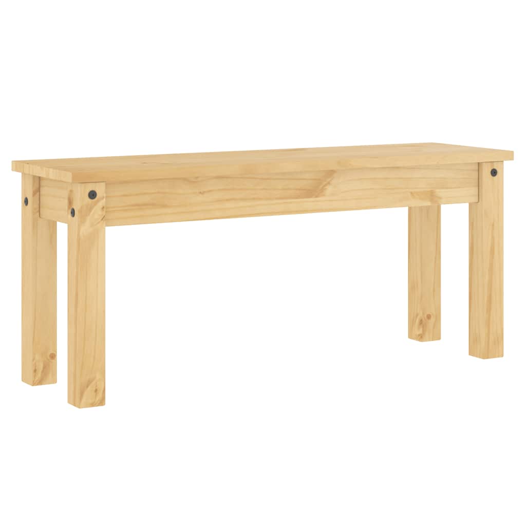 3 Piece Dining Set PANAMA Solid Pine Wood