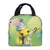 Wobbly Life Gaming Funny Games Insulated Lunch Bag for Women Children Portable Food Boxes Thermal Lunch Box Tote