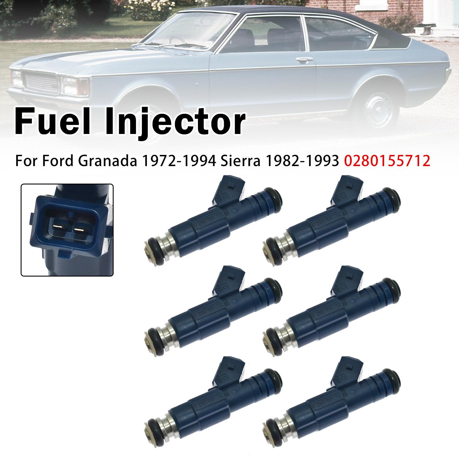 6Pcs Fuel Injector For Ford Granada