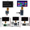 Přenosný LCD displej, obrazovka 1024x600, 7 palců, ovladač s deskou ovladače kompatibilní s HDMI, pro Lattepanda, sekundární obrazovka pro počítače Banana/Raspberry Pi