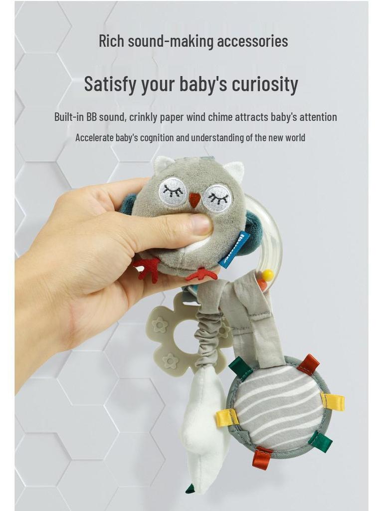 Nordic Style Plush Baby Stroller & Crib Hanging Toys (0-3 Years)