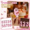 Fashion Cartoon Creative Birthday Candles Party Digital Candles