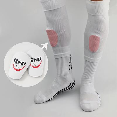 1Pair Mini Football Shin Pad Wear-Resistant Shock Absorbing Leg Protector Lightweight Portable Soccer Training Shank Board