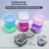Non-Toxic Multifunctional Disinfection Box Double Layer Soaking Feature for Nail Art Tools Salon Manicure