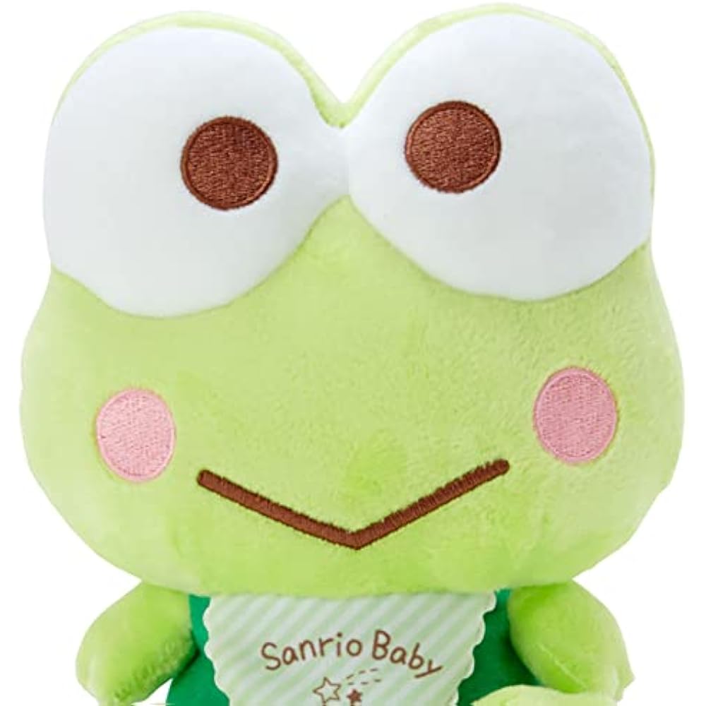 Sanrio (Sanrio Baby) washable plush toy KEROKEROPPI KEROKEROPPI SanrioBaby character 14.5 x 12.5 ...