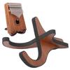 Kalimba Stand Wood Holder Portable EVA Cotton Pad Prevent Scratch Musical Instrument Accessory
