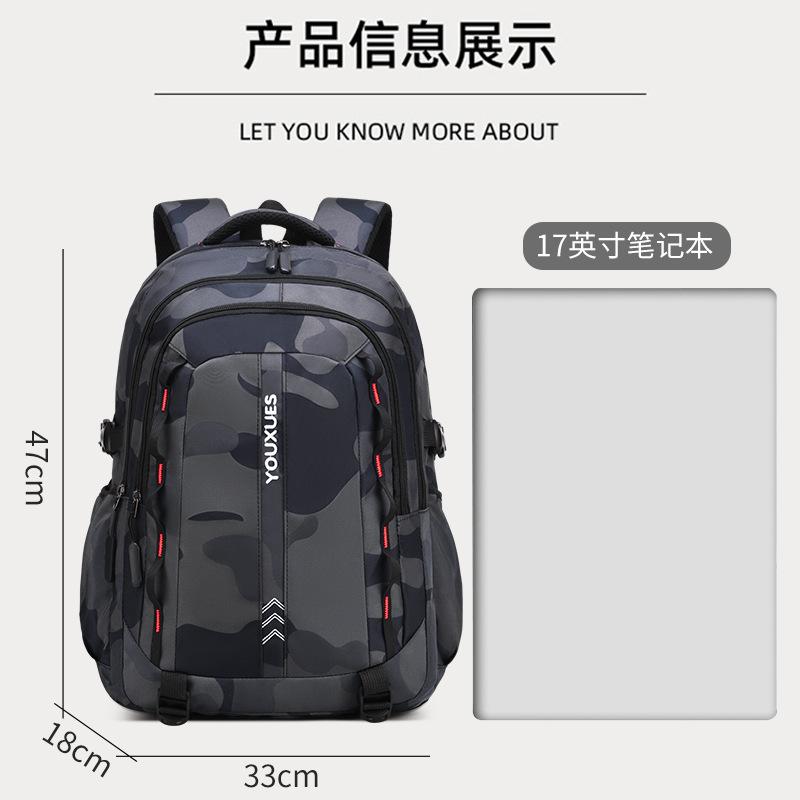 Teenage Boys School Bags High Middle School Students Backpack Back To School Laptop Backpack Travel backpack Schoolbag Book bag