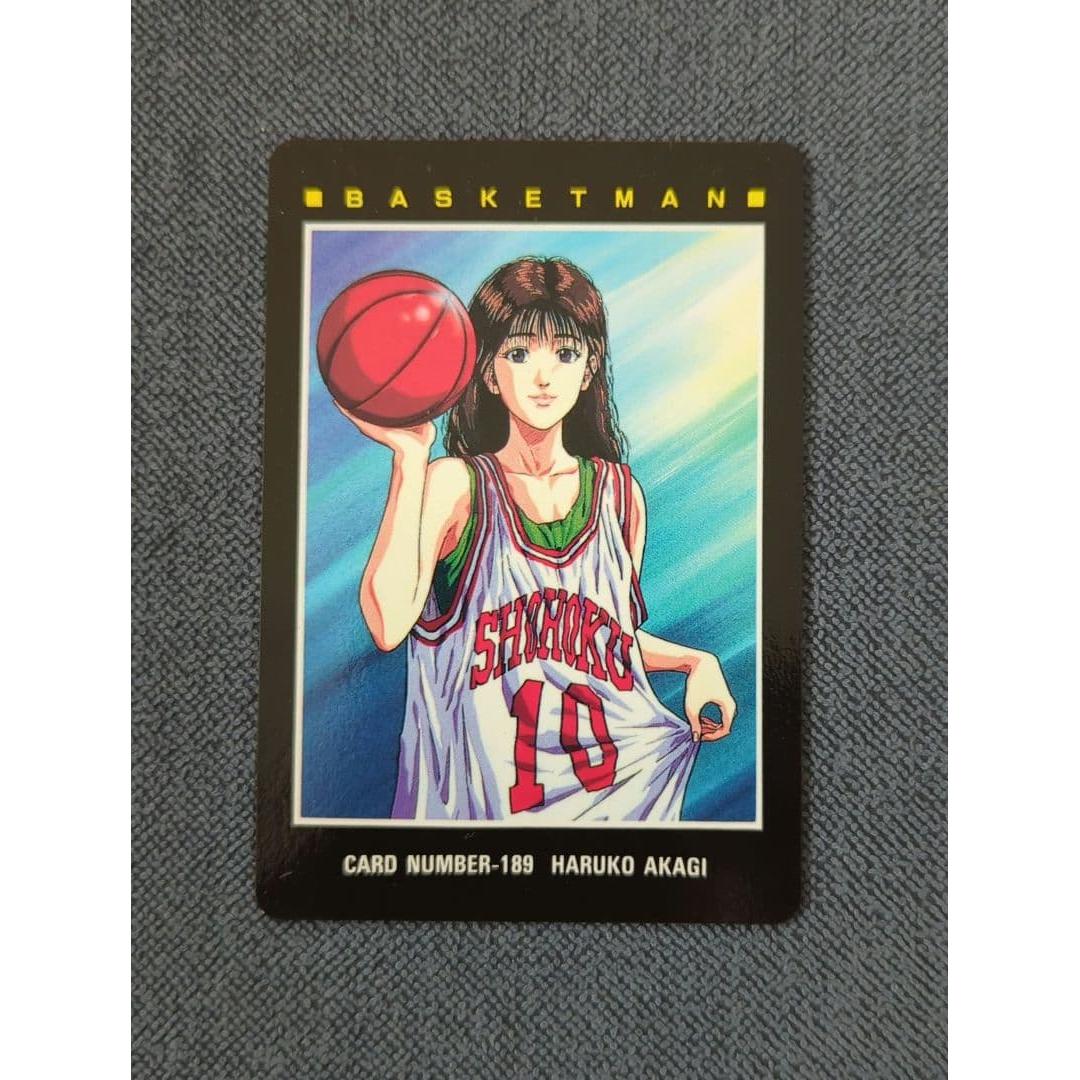 Used Anonymous Delivery Slam Dunk Card Haruko Akagi 189 Shohoku Uni SLAMDUNK