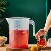 Thickened Pp Plastic Measuring Cup with Handle Transparent Graduated Cup Beaker Milliliter Cup Measuring Cup