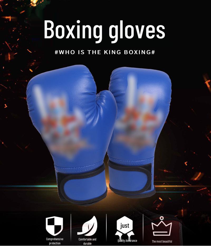 Kinder Cartoon Kampfsport Boxhandschuhe für Training und Sanda