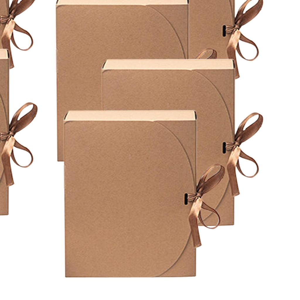 10 Pieces Gift Boxes with Lids Sweets Paper Boxes for Birthdays Baby Shower