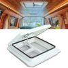 14Inch Plastic Roof Vent Cover Manual Trailer Vent Replacement Universal Bathroom Exhaust Vent for Trailer Motorhome