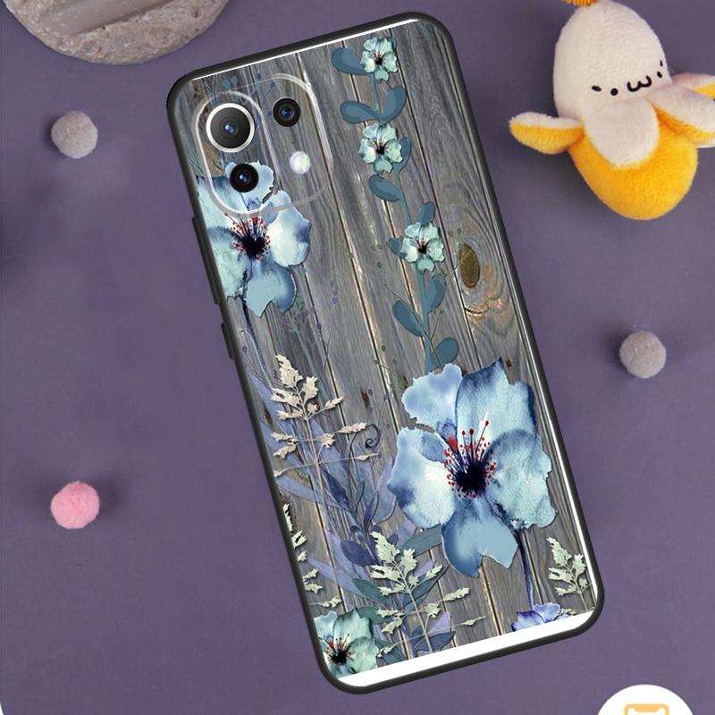 Western Rustic Barn Wood Lace Case For Xiaomi 15 14 Ultra 13T 14T 15T 17 Pro Max POCO F8 Ultra F5 F6 F7 X5 X6 X7 Pro Cover