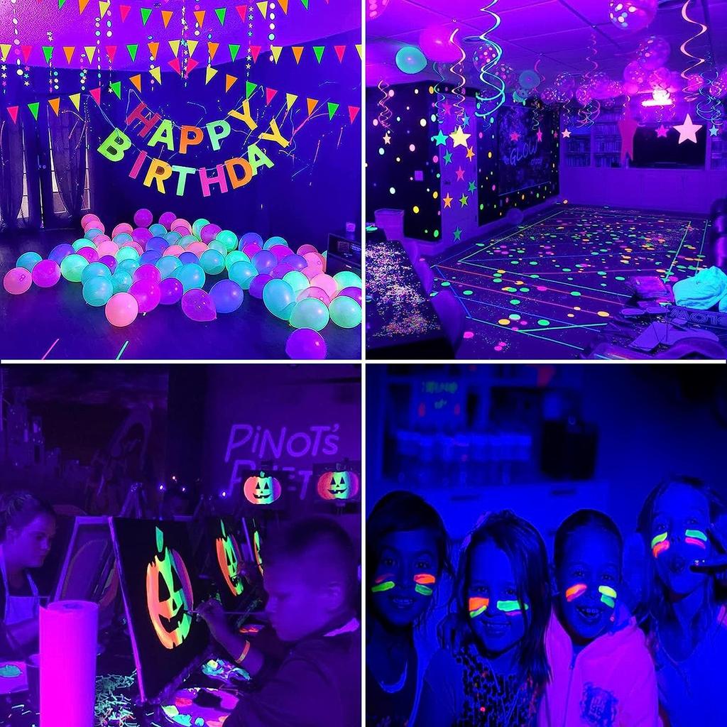 E27 Led Bulb 9W UV Light Bulbs Blacklight 395nm Ultraviolet Lamp Body Paint Fluorescent Lights Glow Party Disco Bar Decoration