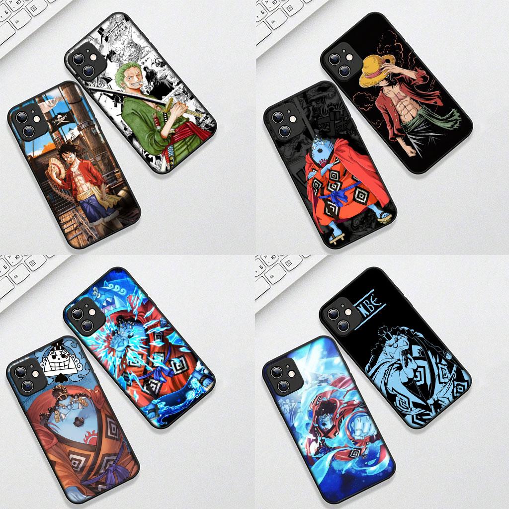 Jinbe One Luffy Pieces Roronoa Zoro Phone Cover for Samsung Galaxy Note 20 9 8 S8 S10 S9 Plus A54 A33 A21S A31 M21 S10E A17 Case