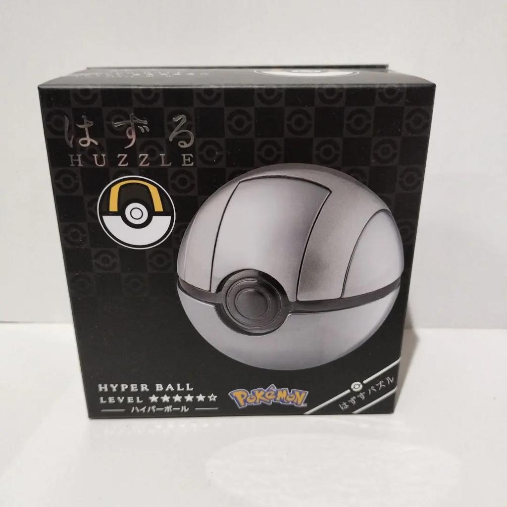 Complete set 4 Huzzle HANAYAMA Pokemon Monster Super Hyper Master Ball Puzzle