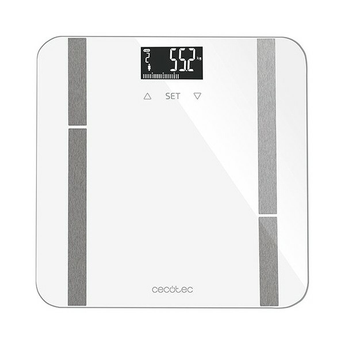 

Цифровые напольные весы Cecotec Surface Precision 9400 Full Healthy, белая нержавеющая сталь, 180 кг Батарейки x 2