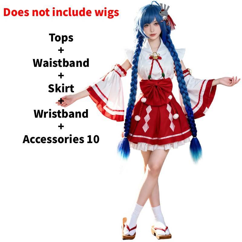 

Honor Of Kings Cosplay Costume Set With Polyester Fabric For Anime Convention Fans XL