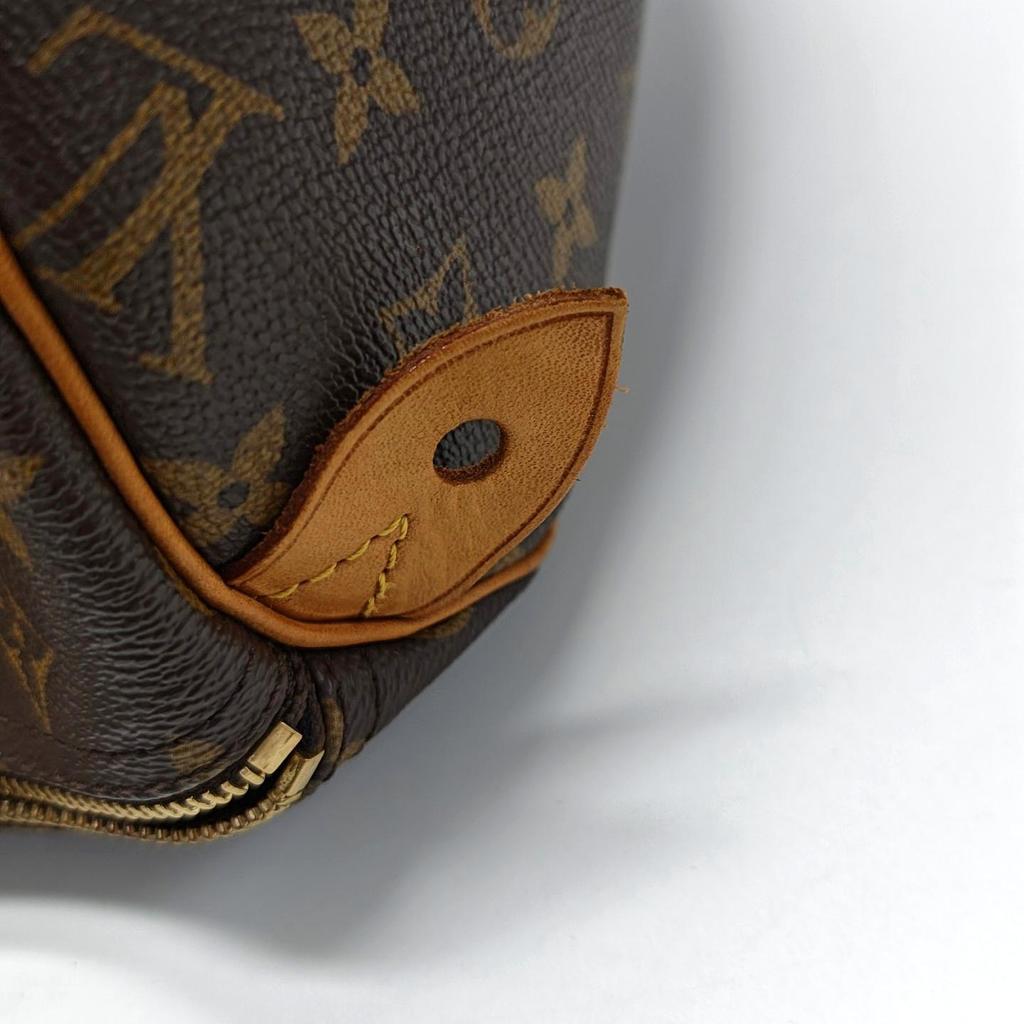 [Použité] Speedy 30 Elegantní Kompaktní Módní Dojíždějící Klasický Monogram Potahovaný Plátno S Koženým Lemem Polštářová Taška - Dobrý #1AWJA1L