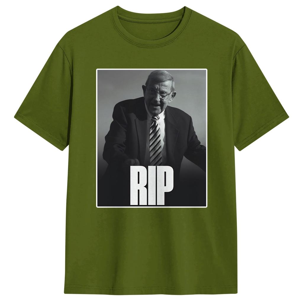 RIP Lou Holtz T Shirt Summer Cotton TShirts For Unisexs Trendy Cool Pattern Tshirt Short Sleeve Aesthetic Top Tees