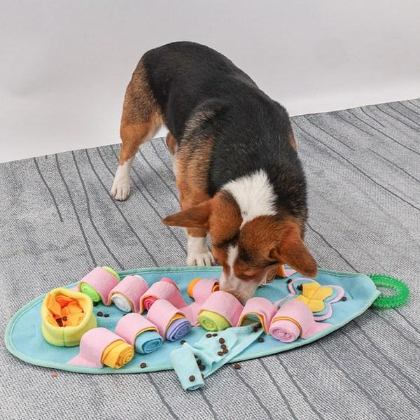 Rosegram Hund Katze Schmetterling Nase Arbeit Puzzle Matte Intelligenz Entwicklung Snack Spielen