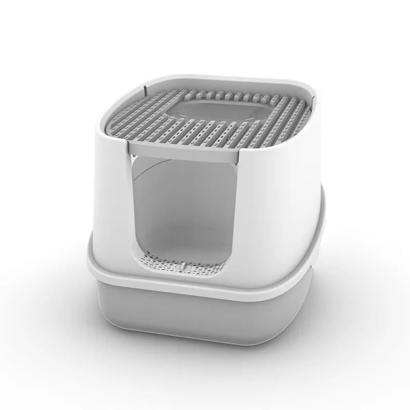 Fully Enclosed Large Cat Toilet Deodorizing and Splash Proof Cat Litter Box Fully Enclosed Pet Products