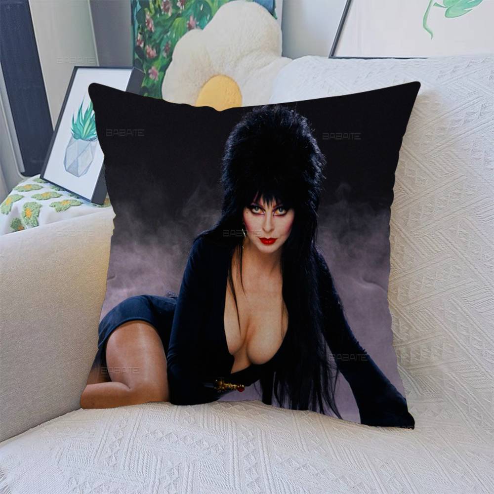 Movie EElvira MMistress Of The Darks Cushion Cover Pillowcase Upholstery Sofa Throw Pillow Home Decor Pillowcas