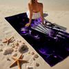 Day Of The Dead Celebration Beach Towel, Super Soft Microfiber, Gift for Her/Him, Birthday, for Pool, Beach, Travel, Home Decor Fan gifts
