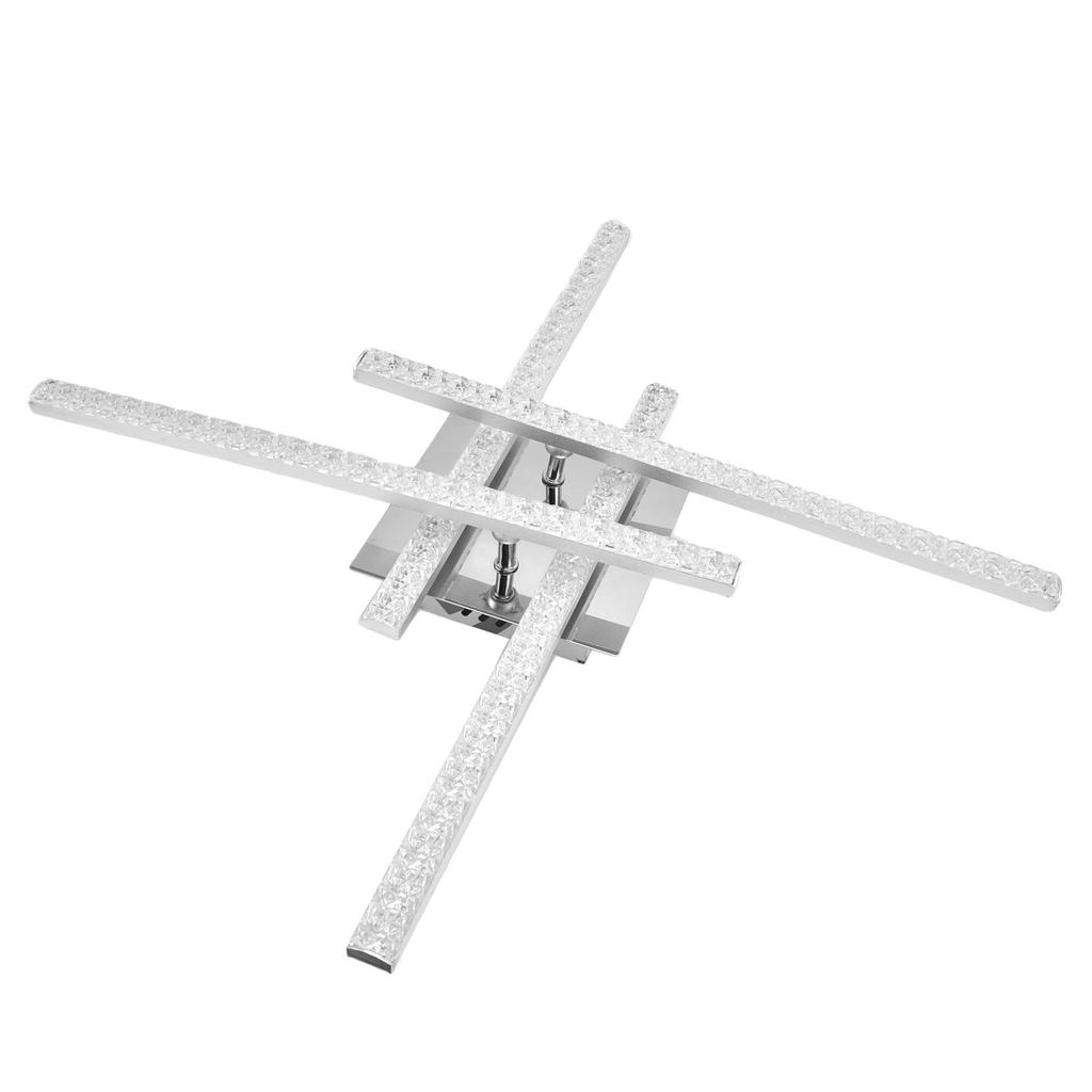 LED Ceiling Light with 4 Light Tube Modern Bedroom Decorative Lamp for Home AC85-265V