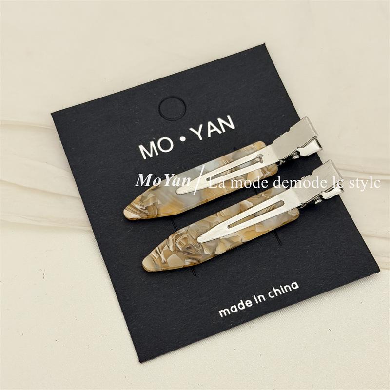 

Hairpin Hair Styling Clips, Side Part Clips, Braid Clips, Duckbill Clips, Elegant Messy Hair Clips кофейный/синий