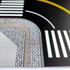 1Pcs Diy Building Kits Modeling Materials Micro Landscape Dioramas Simulation Traffic Road Base Plate N Scale Model Pvc Board