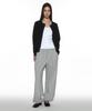 PARTIMENTO WOMEN Pwc Two-Way Pocket Knit Crew_Black