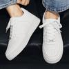 Putian Low-Top White Shoes for Students Men and Women Couple Trendy Casual Sneaker Size 47 Pure White All-Match Sneakers