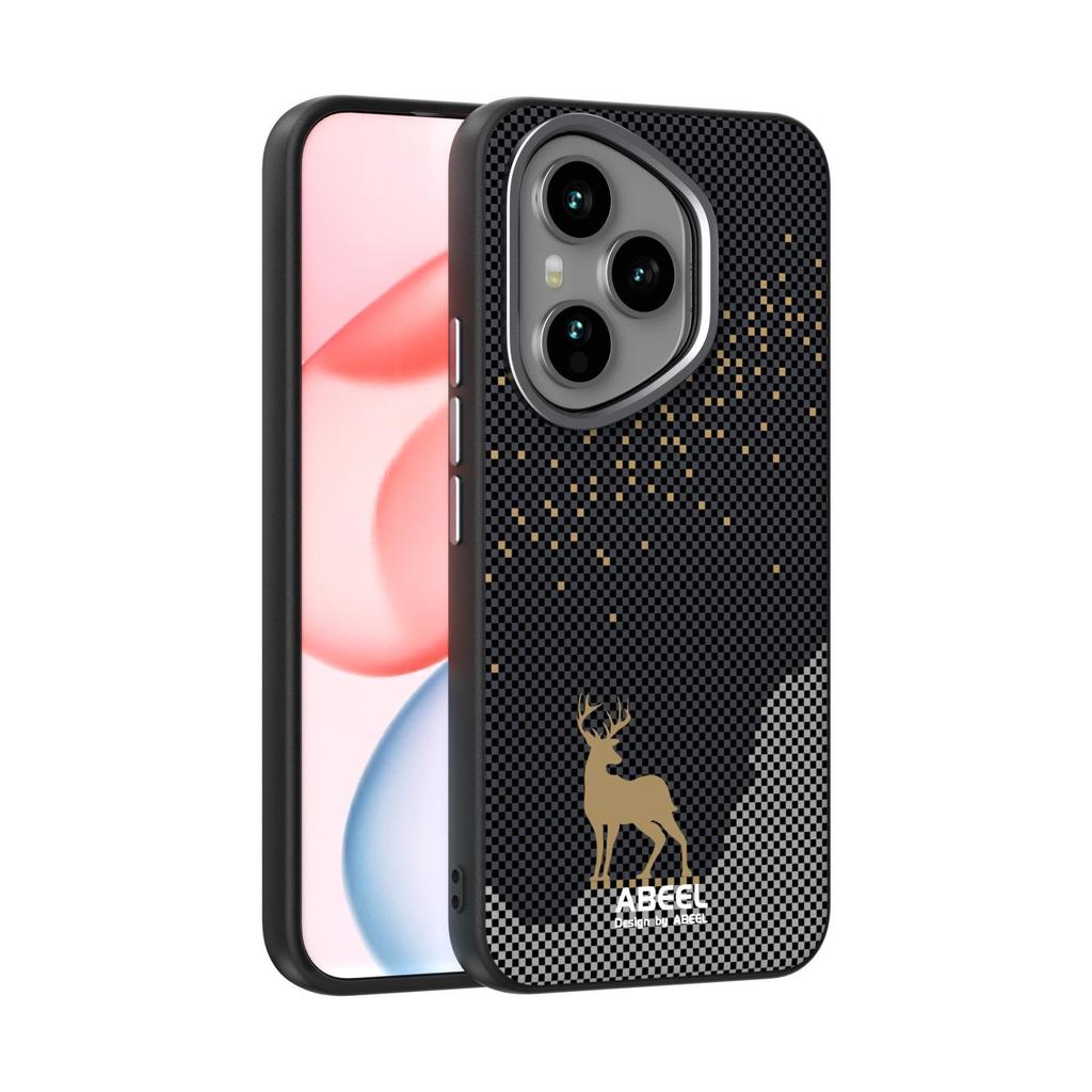 Carbon Fiber Magnetic Case for HONOR 400Pro/300Ultra: New Anti-Fall Design