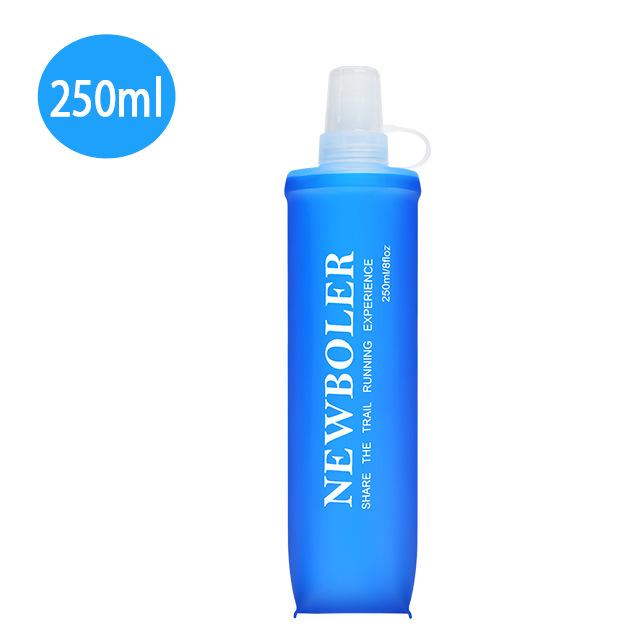 Faltbare TPU Weichwasserflasche für Outdoor-Laufen & Marathons