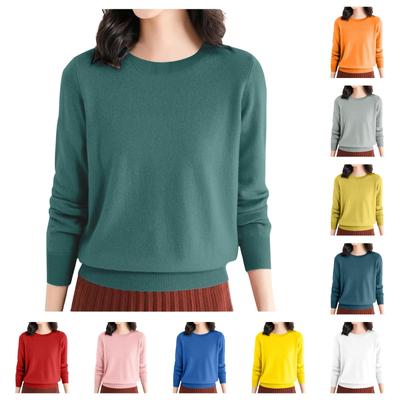 Women's Fashion Casual Long Sleeve Soft Comfort Knit Top