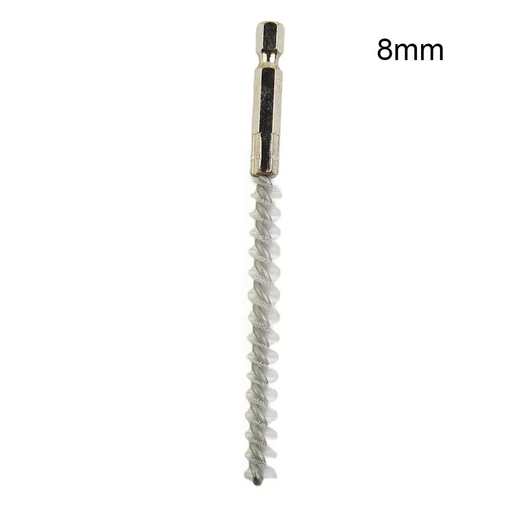 

Practical Drill Brush Wire Brush Tube Wire Duct Brush 8-19mm Hex Bar Hex Bar Nylon Wire Nylon Brush Washing Polishing Tool