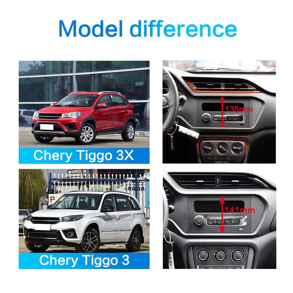 Android Car-Play Car Radio For Chery Tiggo 3 2016-2018 Multimedia Player Head Unit Stereo GPS Navigation BT WIFI,8 CORE ,2+32GB