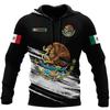 Sweat à capuche mexicain très populaire pour homme Sweat à capuche imprimé 3D Sweat à capuche décontracté pour le commerce extérieur