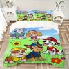 3Pcs Paw Patrol Adventure Day Bedding Set Quilt Cover Pillowcase Home Christmas Halloween Gift 1 Duvet Cover 2 Pillowcase S1410