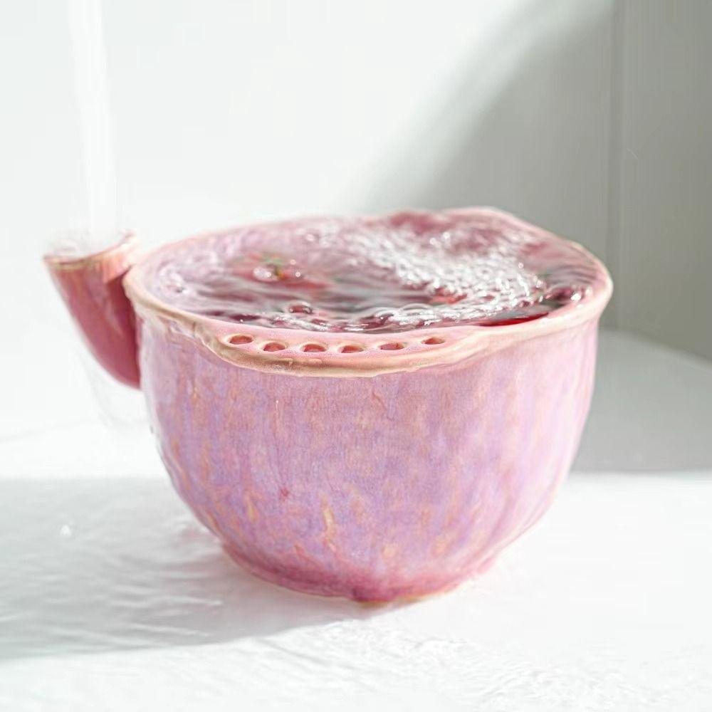 Central Flow Guide Automatic Vortex Bowl Large Capacity Self-spinning Berry Washer Berry Cleaning