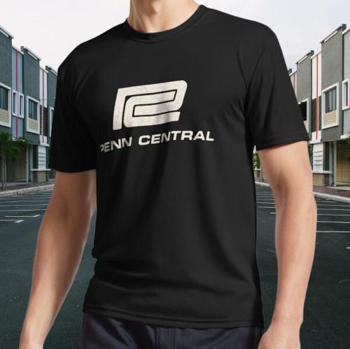 

Penn Central Transportation Logo Active T-Shirt Funny Size S to 5XL S