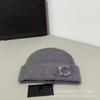 Warm Wool Knitted Hat 2025 New Style Cozy Overhead Trendy Cold Weather Fashionable Travel Cap Breathable Quick Dry round Top