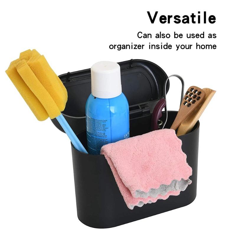 Portable car trash cans, covered trash cans, plastic tabletop trash cans, waterproof trash cans and household trash cans